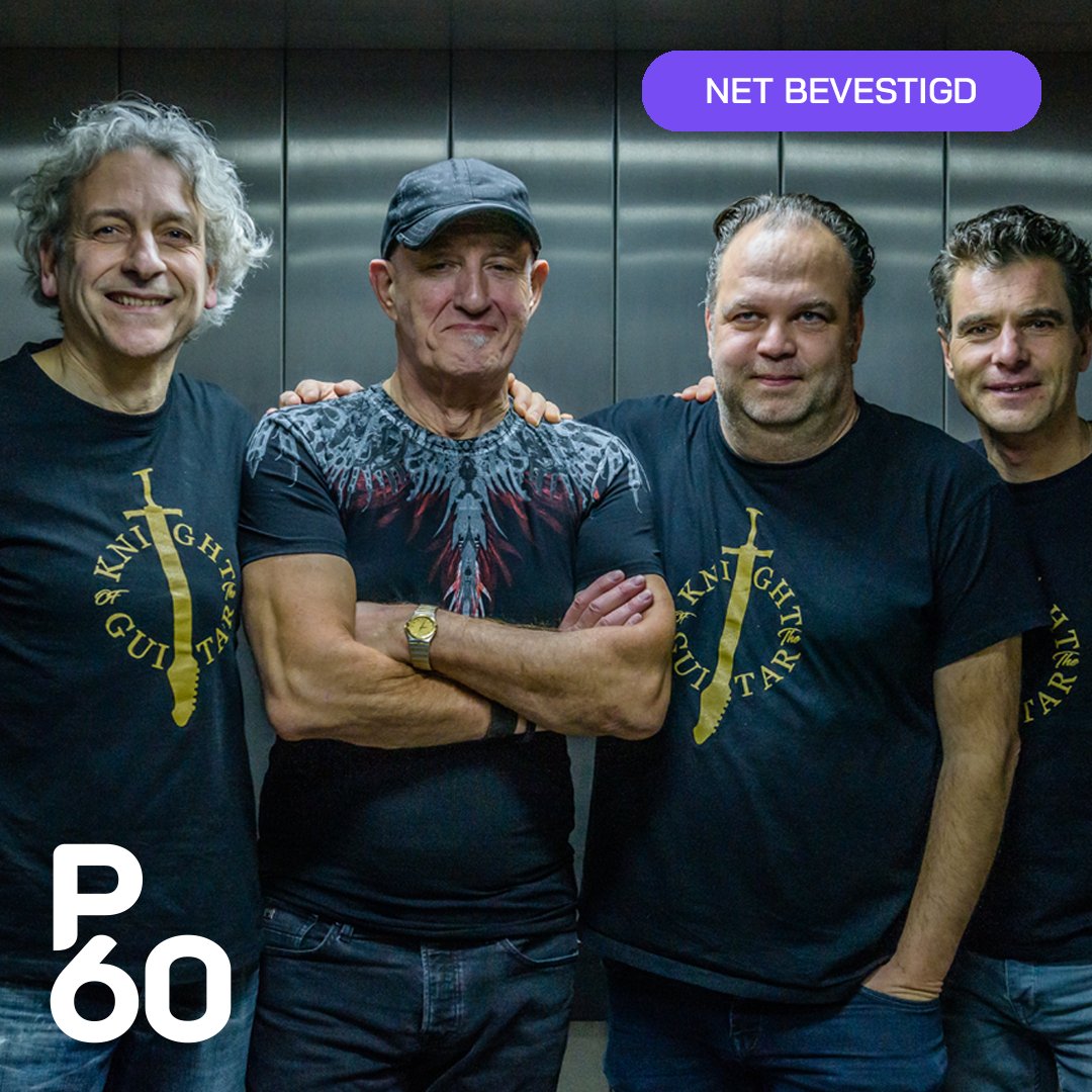 Op zaterdag 2 april viert gitaarvirtuoos Jan Akkerman zijn 75e verjaardag in P60! Akkerman speelt deze avond met band en Phil Bee (Winnaar The Voice Senior) op het podium. De kaartverkoop start maandag 7 februari om 10:00 via: p60.nl/02-04-2022/jan…