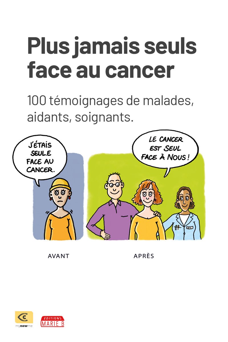 editionsmarieb's tweet photo. 4 février Journée mondiale contre le cancer,
Les éditions Marie B saluent et soutiennent la mission de C my New Me : lever le tabou sur le cancer et libérer la parole https://t.co/skOmUZsEj8 https://t.co/ldonWuJh7G
