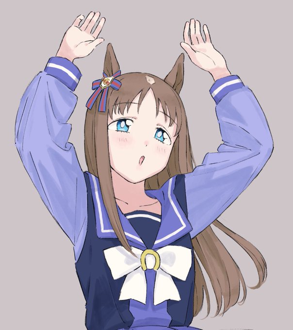 うまぴょいを練習するグラス 