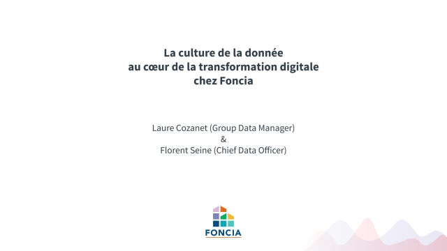 BISCHOFF7's tweet photo. [Data Success] Découvrez tous les secrets de la réussite de la #transformationdigitale chez @foncia avec Laure Cozanet, Group Data Manager et Florent Seine, Chief Data Officer https://t.co/hSNqf2PlOl https://t.co/Hphi5sZQlI