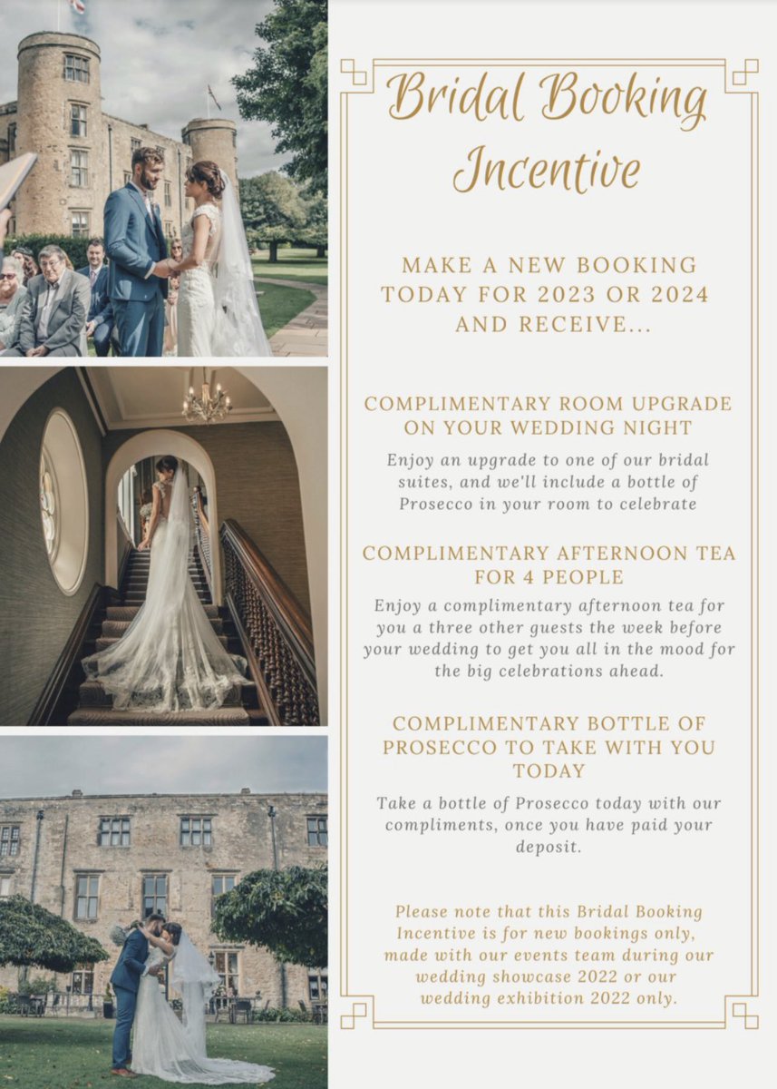 Walworth Castle (@bwwalworth) on Twitter photo Are you planning a wedding? If you are then you definitely need to attend our 'Walworth Wedding Events'
WEDDING SHOWCASE ON TUESDAY 22ND FEBRUARY
WEDDING EXHIBITION ON SUNDAY 27TH FEBRUARY
<a href="/northeastvenue/">N.E Wedding Venue</a> <a href="/NEBridesToBe/">NE Brides To Be</a> <a href="/DarlingtonWeds/">Darlington Weddings</a> <a href="/TeesWedding/">Tees Valley Weddings</a>
#wedding #Castle #lovedarlo Are you planning a wedding? If you are then you definitely need to attend our 'Walworth Wedding Events'
WEDDING SHOWCASE ON TUESDAY 22ND FEBRUARY
WEDDING EXHIBITION ON SUNDAY 27TH FEBRUARY
<a href="/northeastvenue/">N.E Wedding Venue</a> <a href="/NEBridesToBe/">NE Brides To Be</a> <a href="/DarlingtonWeds/">Darlington Weddings</a> <a href="/TeesWedding/">Tees Valley Weddings</a>
#wedding #Castle #lovedarlo