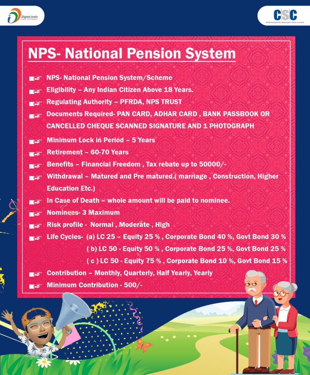 Every VLE to take NPS - provide pension to family