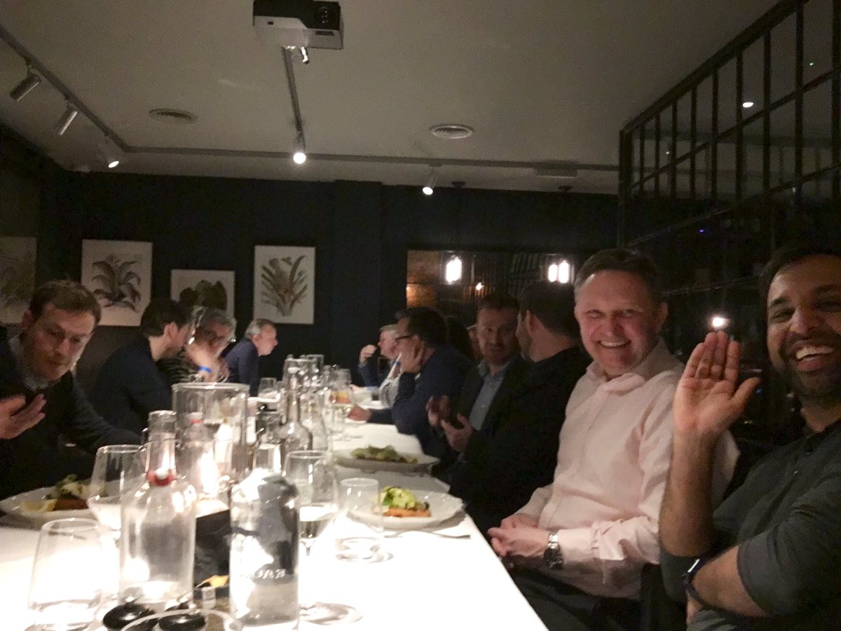Day 2 of the <a href="/projsuccess/">Projecting Success</a> <a href="/pdacommunity/">Project Data Analytics Community</a> #hack13 having had a fantastic evening of networking and collaborating over a lovely dinner sponsored @AdamBoddison and <a href="/APMProjectMgmt/">Association for Project Management</a> adding value by bring sector leads together to share for the greater good.