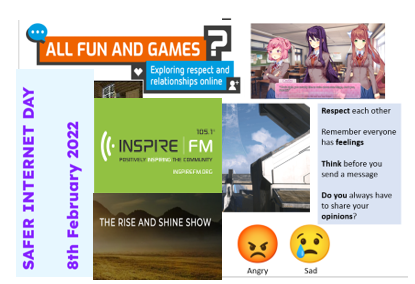 Mrs_ComScience's tweet photo. SID 2022 starts on Tuesday 8th February with my radio broadcast on Inspire FM at 8:00 am.Tune in and please listen to some very important E safety messages and let's make sure we are all working together to stay safe online. @Challney_Girls @EdtechDemo @InspireFMLuton https://t.co/C0XYSPKxNg