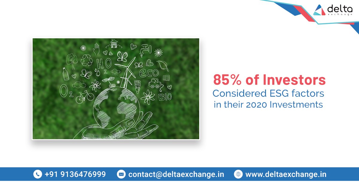 ExchangeDelta's tweet photo. #ESG by the Numbers - 85% of investors considered ESG factors in their 2020 investments.

Sign up with #DeltaExchange to bring the much needed sustainability development with your investements.

#sustainabledevelopment #ESG #techforgood https://t.co/pz1XGFVGBg