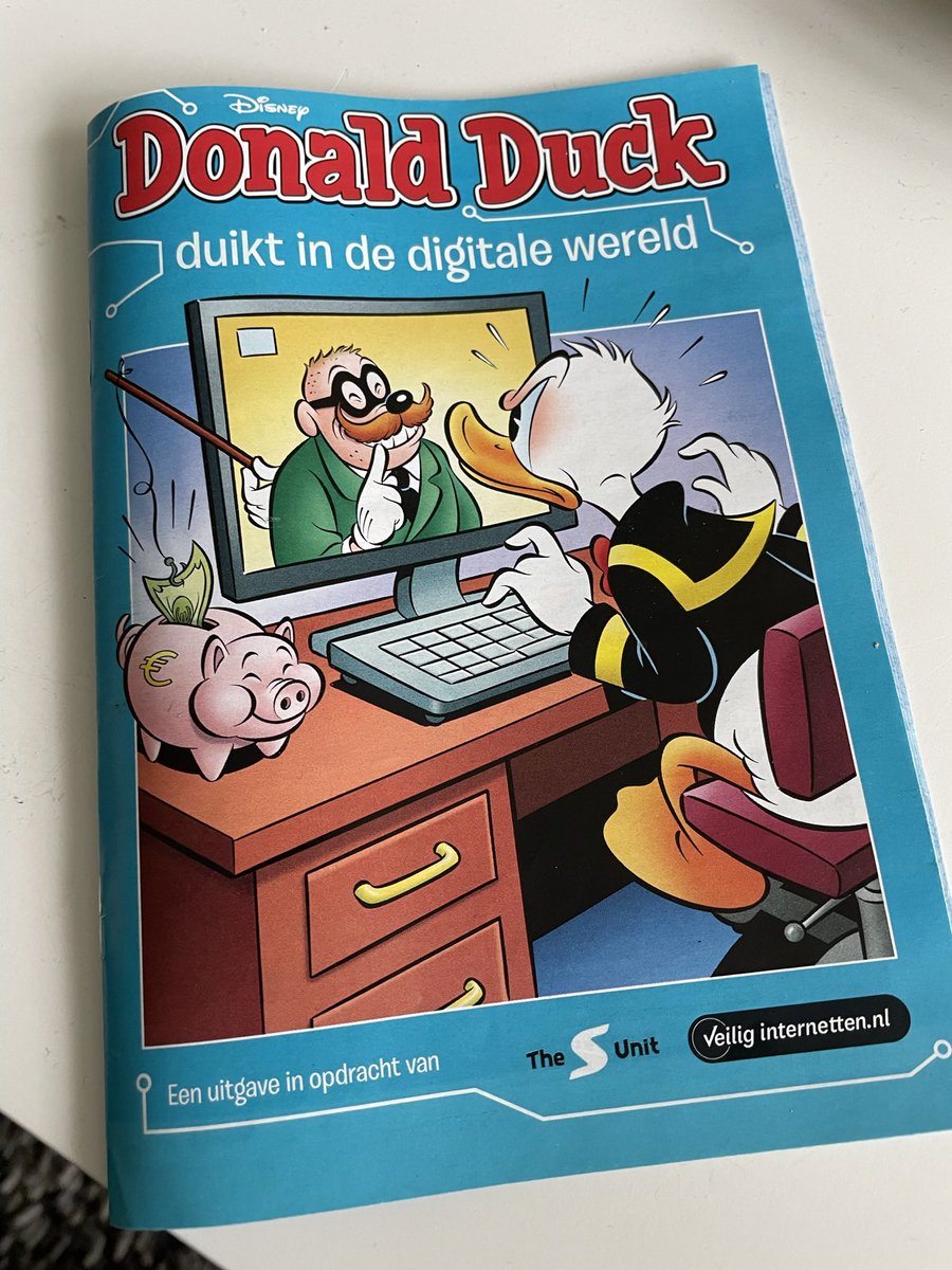 Super goed én leuk: ‘Donald Duck duikt in de digitale wereld’: mooie manier om de jeugd (én de ouders…) bewust te maken waar je online op moet letten en meer digiwijs te maken! #veiliginternetten #digiwijs #donaldduck #mediawijzer