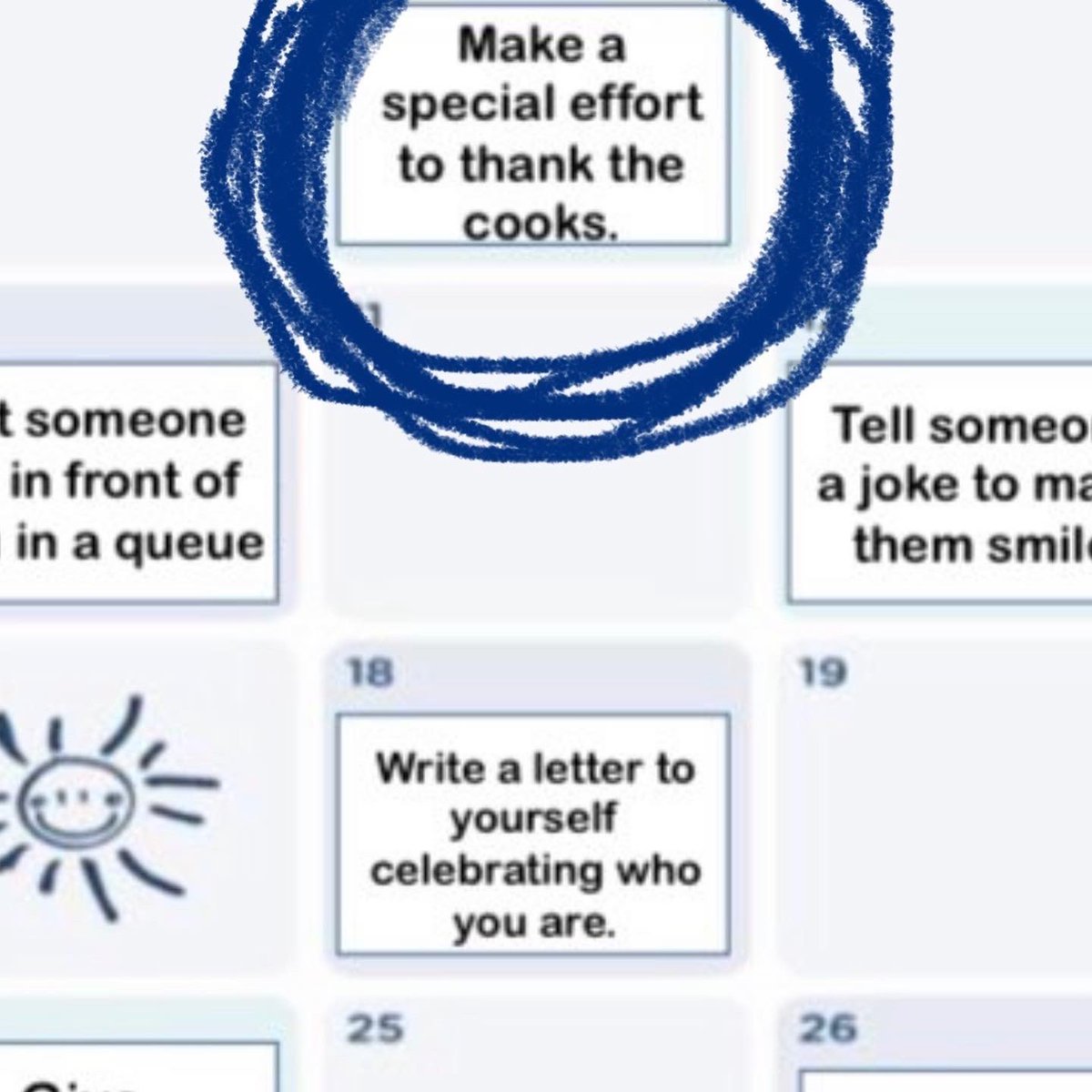 BroadmeadTPA's tweet photo. Ready for another #14ActsofKindness challenge? Rememberβ¦. Always #BeTender π #KindnessMatters #TeamBroadmead π@TenderUK https://t.co/INYVpZnD2s