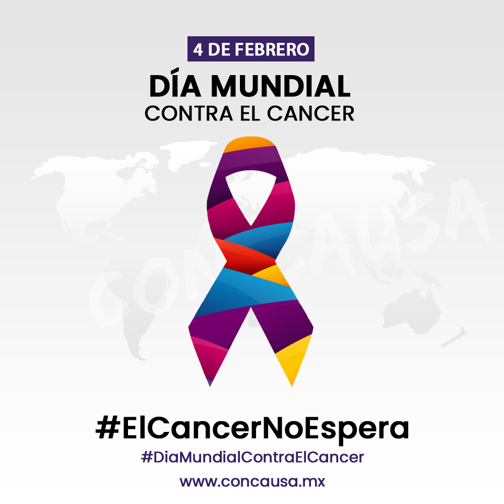 Un diagnóstico oportuno, una atención adecuada y un tratamiento completo salvan vidas.
 #DiaMundialContraElCancer #ElCancerNoEspera