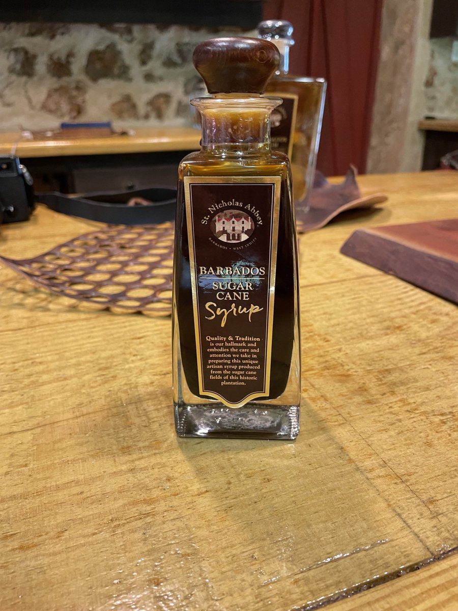 Barbados as we know is the birth place of rum. However you must try the sugar cane syrup which is an amazing by product of the rum process at St Nicholas Abbey. You can sample and buy this product. Delicious on its own or with vanilla ice-cream. Try it!!!
 stnicholasabbey.com/Visit/Shopping/