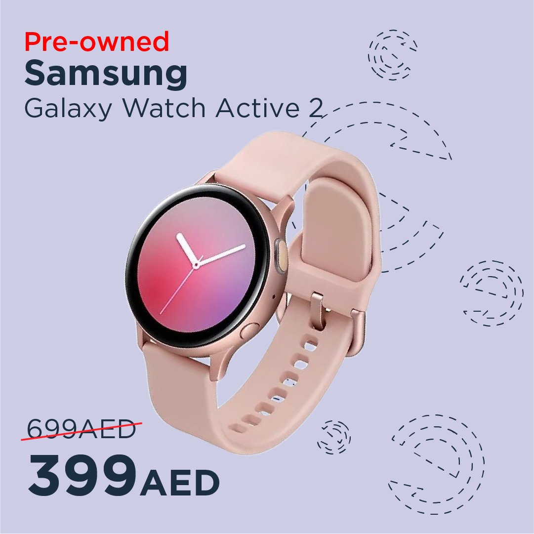 pre-owned Samsung Galaxy Watch Active2 