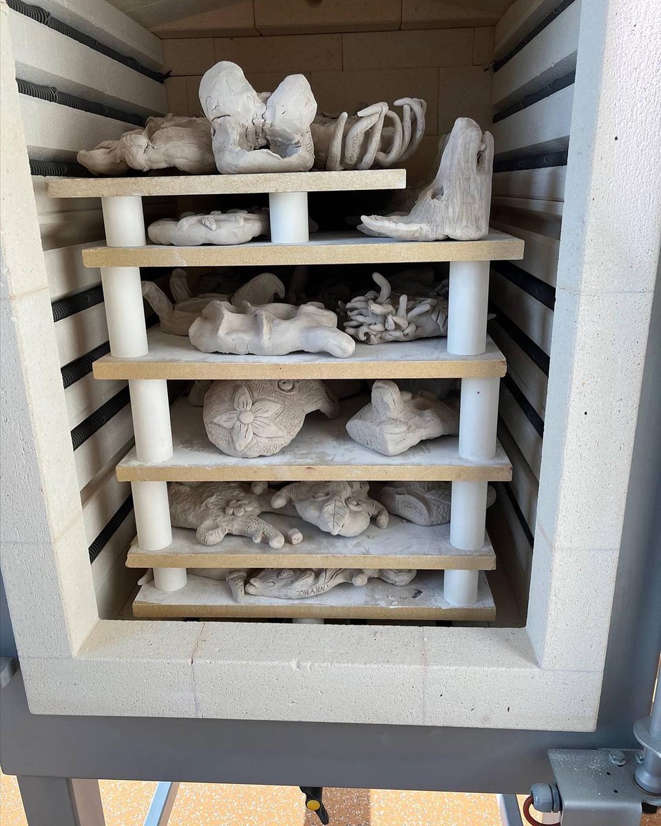 ESRMofficial's tweet photo. After exploring the myths and legends of the European Forest, the students created their own spirits of the forest in clay. Within their work some have an element of strength, some are protectors of forest animals, others celebrate seasons and or provide environmental messages. https://t.co/OXIrRm6PX4