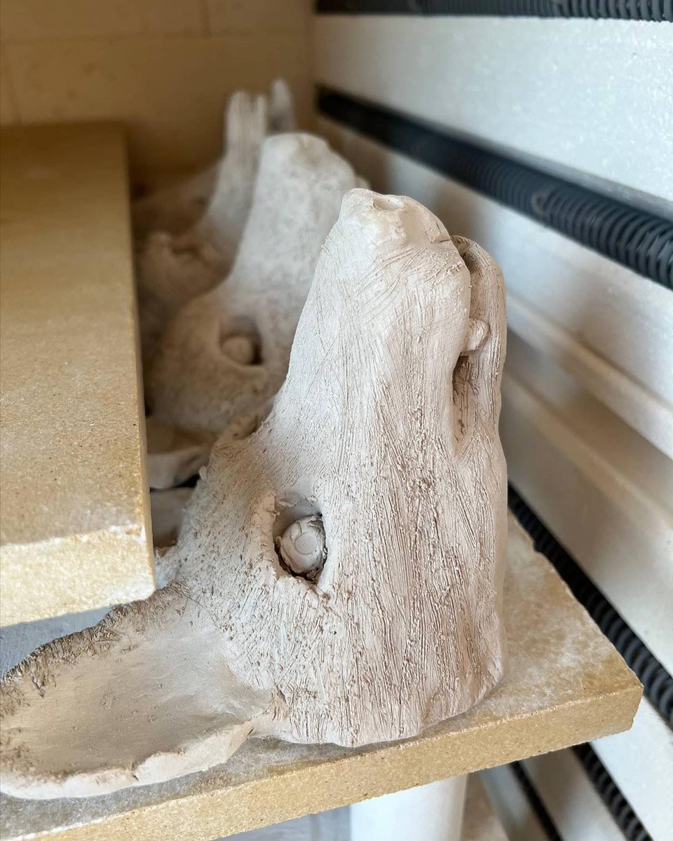 ESRMofficial's tweet photo. After exploring the myths and legends of the European Forest, the students created their own spirits of the forest in clay. Within their work some have an element of strength, some are protectors of forest animals, others celebrate seasons and or provide environmental messages. https://t.co/OXIrRm6PX4