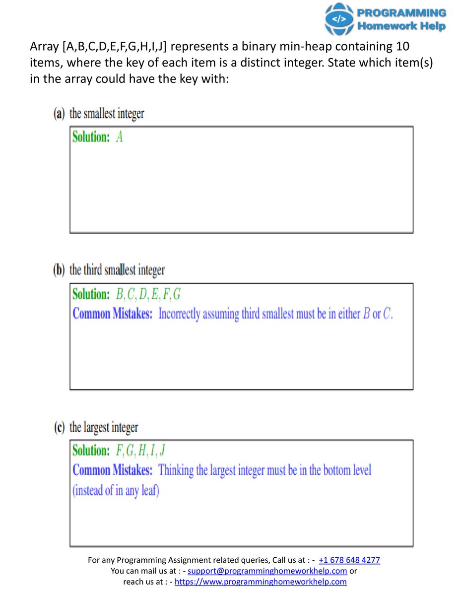 ProgrammingHom1's tweet image. I am Travis W. I am a Programming Homework Expert at programminghomeworkhelp.com. I hold a Masters in Computer Science, from Leeds University. I solve homework related to Programming. To see the full assignment Visit behance.net/gallery/136629…
#ProgrammingHomeworkHelp
