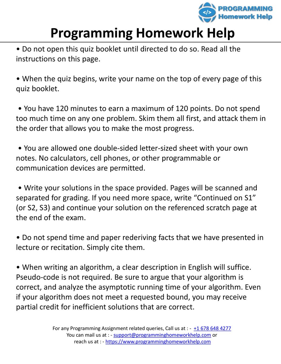ProgrammingHom1's tweet image. I am Travis W. I am a Programming Homework Expert at programminghomeworkhelp.com. I hold a Masters in Computer Science, from Leeds University. I solve homework related to Programming. To see the full assignment Visit behance.net/gallery/136629…
#ProgrammingHomeworkHelp