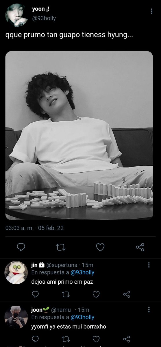 93xyoon's tweet photo. 📲 Celular ¡! 
[MINI AU - 🔞]

Taegiㅣ🐱x🐻
Dónde KSJ organiza una pijamada e invita a su primo KTH antes de que este se vaya de la cuidad.
ya ebrios TH y YG coquetean , pero TH deja caer el celular de YG y este se enoja.
TH busca a YG para pagarle el celular de otra manera... https://t.co/wdiLuqwD4L