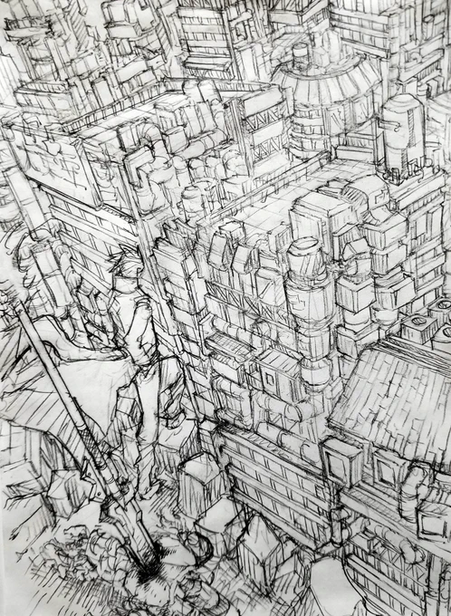 ラフで描き描き✨✨
次はこいつを仕上げます‼️‼️‼️
世間じゃトレパクが流行っていますが
アタイは違うぜ‼️‼️‼️
オリジナルだぜ‼️‼️‼️‼️‼️
色んな作品に影響受けてるけど☺️ 