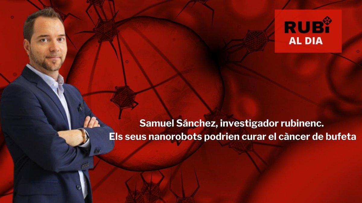 <a href="/toni_bravo/">Toni Bravo</a> pren el relleu als micròfons del magazín #rubialdia des d'ara i fins les 12h. Avui és el #DiaMundialCancer i parlarem amb <a href="/SamuelNanobots/">Samuel Sánchez</a> el científic rubinenc que està treballant en la cura del càncer amb nanorobots. També tindrem <a href="/OncolligaCAT/">Fundació Oncolliga</a> 
#rubicity