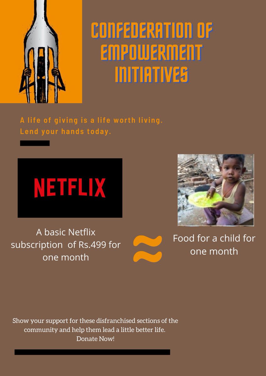 adrijawrites's tweet photo. @CEIempowers is a Non Profit Organization for the urgent Food and Medical Aid of the Tribal Children,Orphans, widows and other marginalized sections ensuring that they do not suffer from starvation. 

Please contribute on the below CEI's Milaap link:
https://t.co/HgV2YqG1hJ https://t.co/Xe38y2eDdh