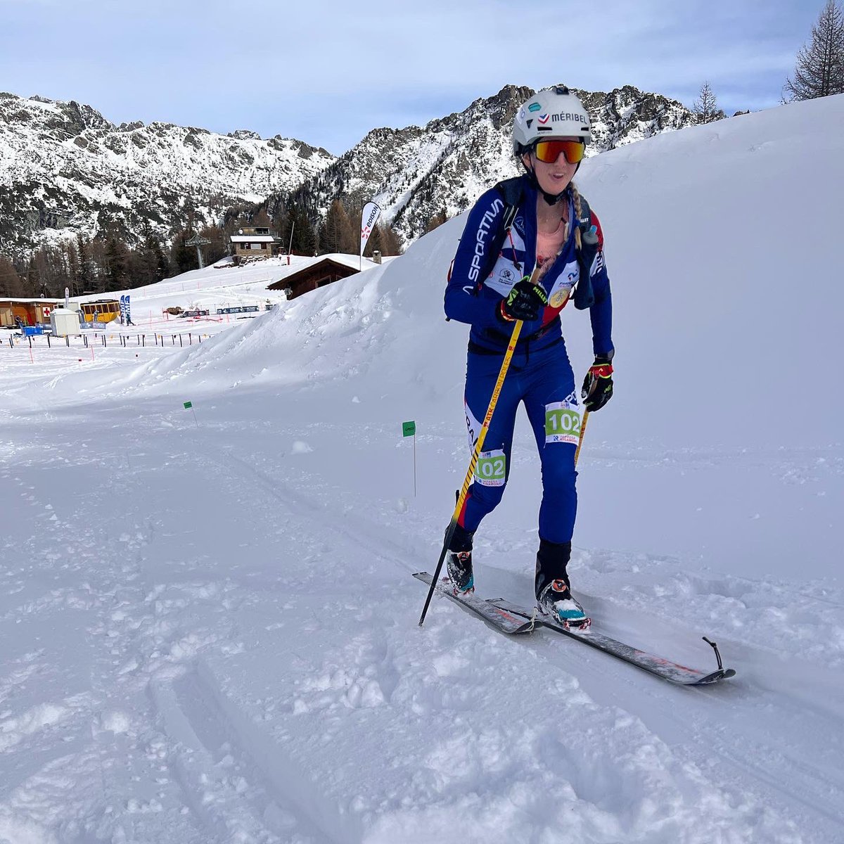 Axelle Gachet-Mollaret is unstoppable this year! 🥈 <a href="/ToveAlexanderss/">Tove Alexandersson</a> and third is Emily Harrop

RESULTS ON skimostats.com

#skimo #skimostats #skimountaineering #worldcup