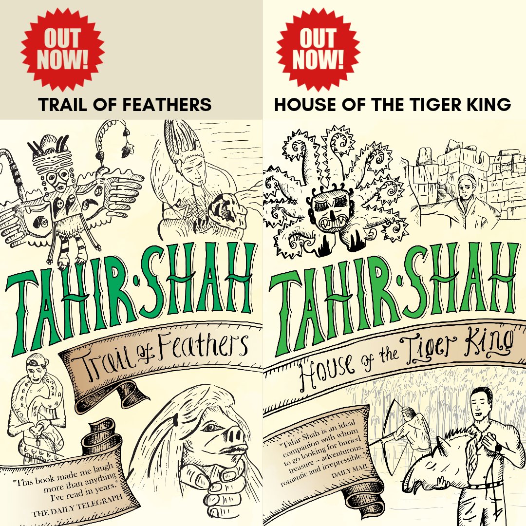 HumanStew's tweet image. Backlist versions of 'Trail Of Feathers' and 'House Of The Tiger King' are available for purchase and reviews now!
