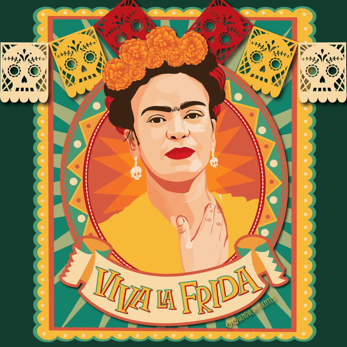 ElTallerFuentes's tweet photo. This had been one of the hardest, and yet very motivational pieces that I had ever worked on. HOWEVER, it had not stopped me of trying!

Viva la Frida will be part of the Viva La Frida art show at @ShopEpFinest  2/4/22! Go and support local! https://t.co/XMpkd9BSv6