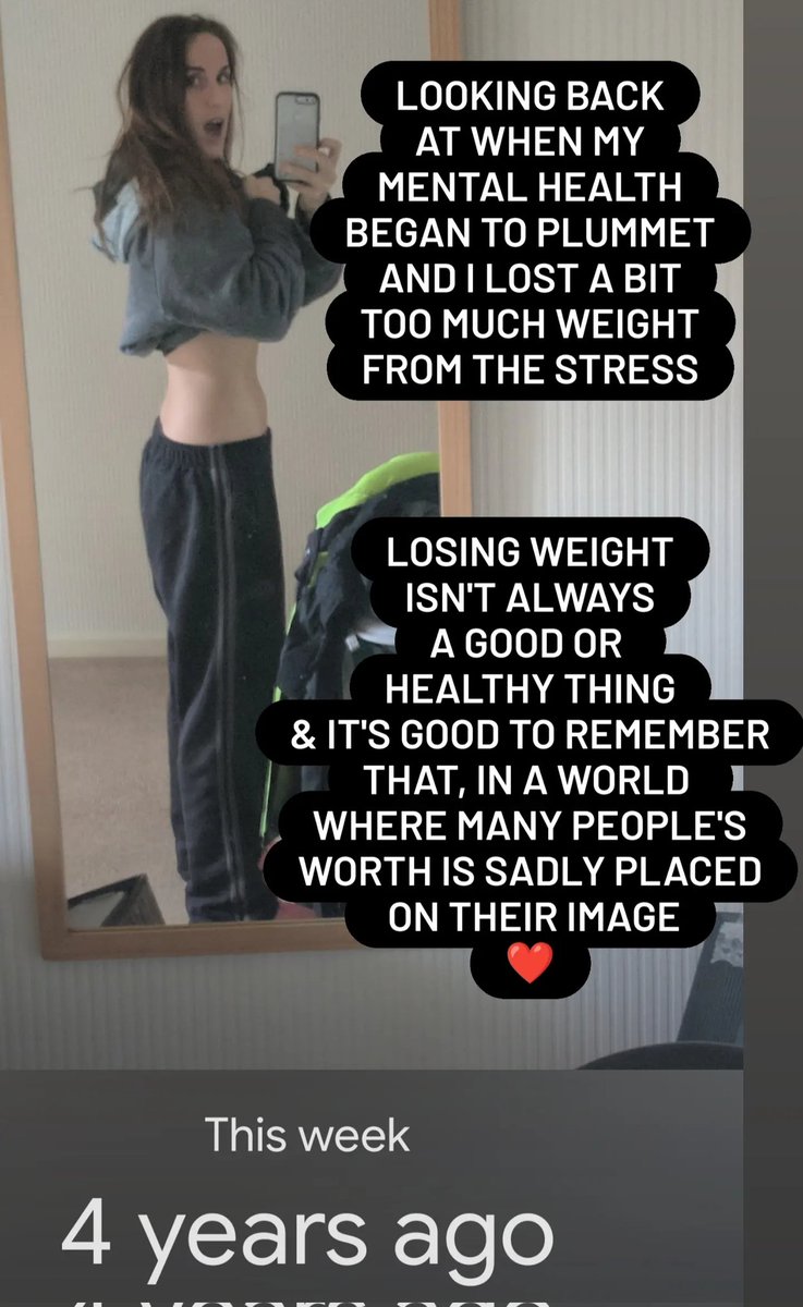 One of the signs of burnout for me was losing weight quickly. Little signs can be missed when we are working 100mph &amp; in survival mode, so schedule in some time for peace &amp; reflection as a priority to your body and mental health ❤️ put your own oxygen mask on first #burnout