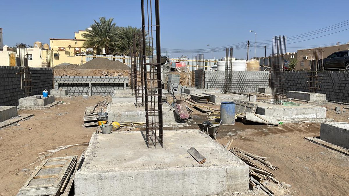 #ولاية_القابل..
جانب من مراحل تقدم البناء للمجلس الجديد المكمل لسبلة الكارجة بولاية القابل..