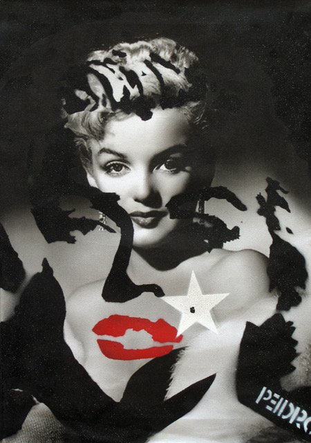 #PEDRO #French #Streetartist
#AudreyHepburn and #MarilynMonroe
#Stencil on found #canvas
#Graffiti #Banksy #Invader #urbanart #Paris
pedrodorianblog.canalblog.com
available@34FineArt