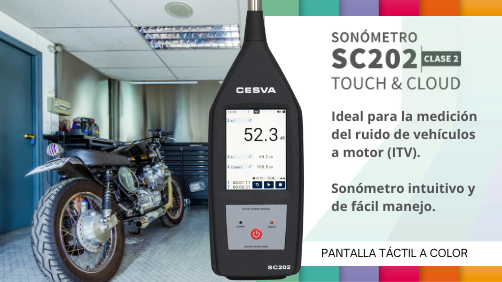 cesva's tweet photo. Una nueva APLICACIÓN para el sonómetro SC202 Clase 2: https://t.co/YG8FLUTvs6
#CESVA #sonometro #acustica #inspecciones #ruido #vehiculos #motor https://t.co/T9jq5haGpy