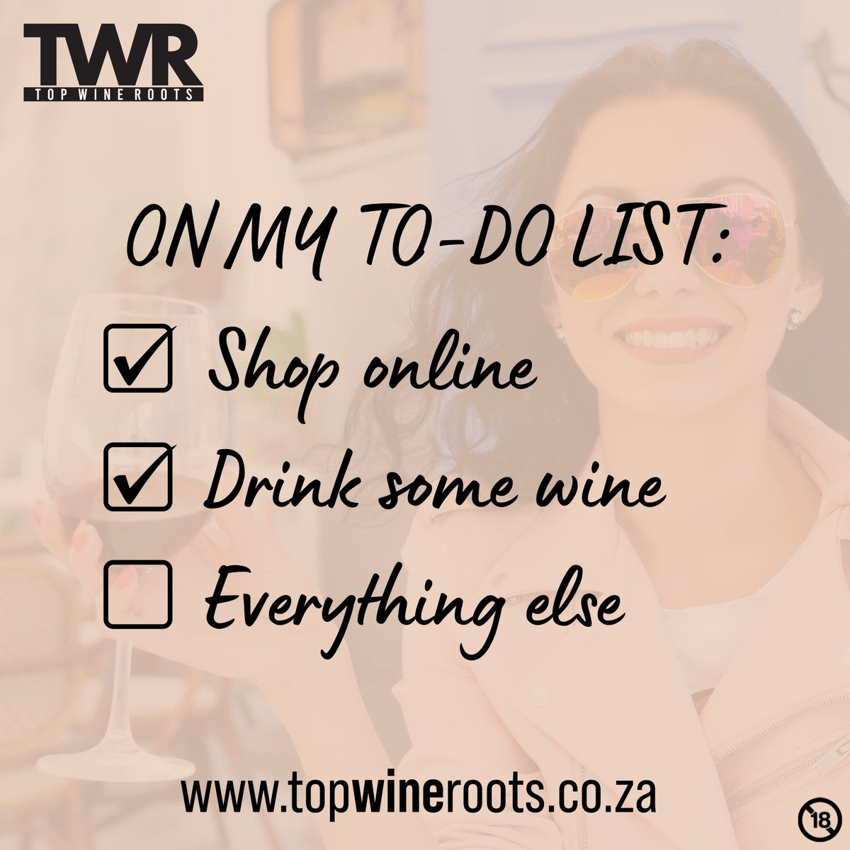 topwineroots's tweet photo. What is on your to-do list?
https://t.co/pLiLG3NYkP
Remember, you can enjoy our wine at our tasting room in Franschhoek, 191 Main Road, or you can order it online to enjoy at home.
#winetime #winelife #shoponline #wineouting https://t.co/zmR9gs9zSs