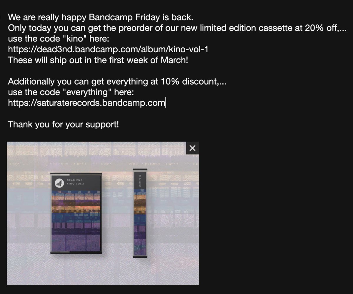 SATURATE! tweet media