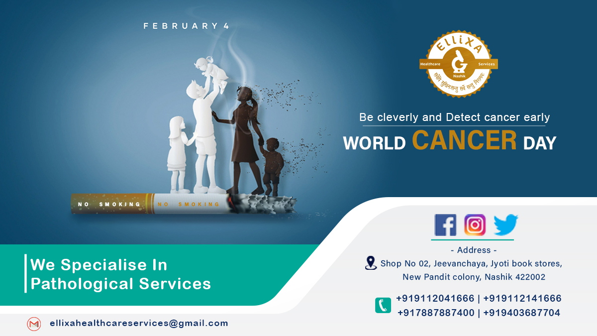 EllixaServices's tweet photo. Cancer eats away you from inside &amp; there is no permanent treatment if you are after Stage 2 of cancer
Come join us on world cancer day with your check-up and start your treatment early Only at Ellixa Healthcare
#cancercare #cancertest #diagnosticservices #ellixahealthcareservices https://t.co/uTwaG090OG