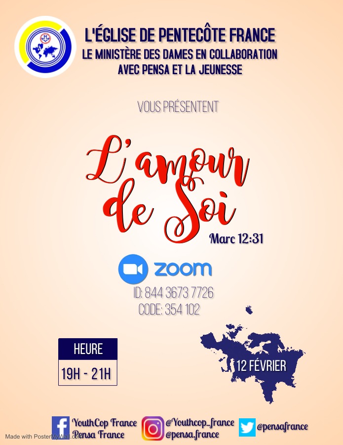 PensaFrance's tweet photo. "Tu aimeras ton prochain comme toi-même" Nous vous donnons RDV le 12/02
#Amourdesoi #Selflove #Confianceensoi #Créaturemerveilleuse #pensafrance

@PensaIntl https://t.co/cqreh60dru