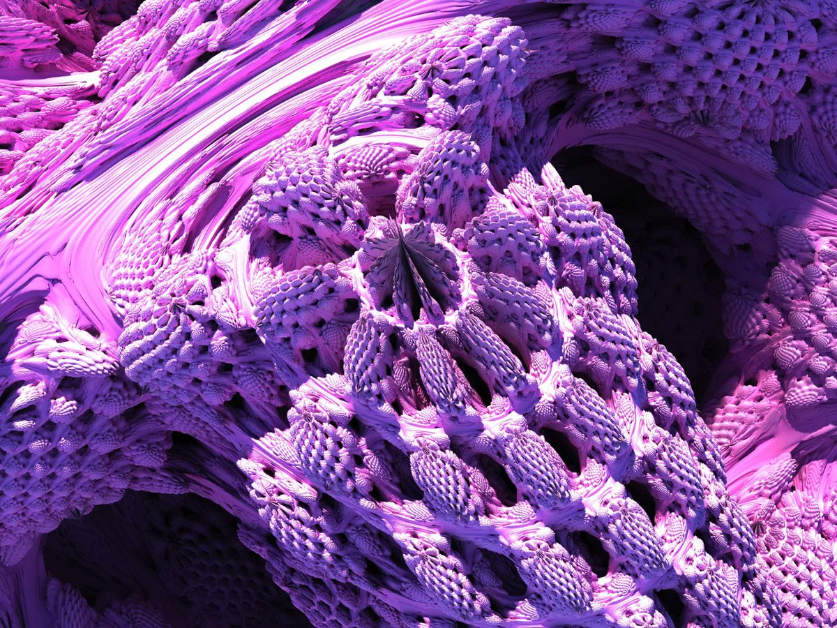 RosaliaGiuliano's tweet photo. Hi guys! 
I'm new on Twitter! 
Hope to share my art would be a pleasure for you! 
This is my first experience with fractal, with #Mandlebulb 
Exp. 00 fractal noise ✨✨
Support pls 🙏 https://t.co/Ye4QAAtCpW
