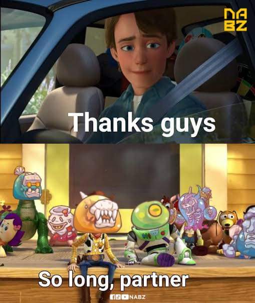 No goodbyes just see you soon. 👋🏻