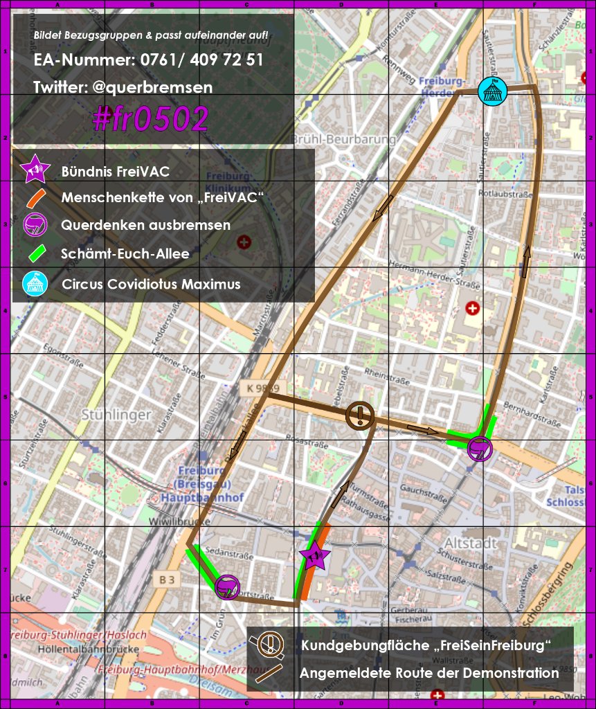 Das vollständige Circusprogramm für #fr0502 wurde veröffentlicht. Passende Musik und Popcorn gibt es beim blauen Punkt im Norden.