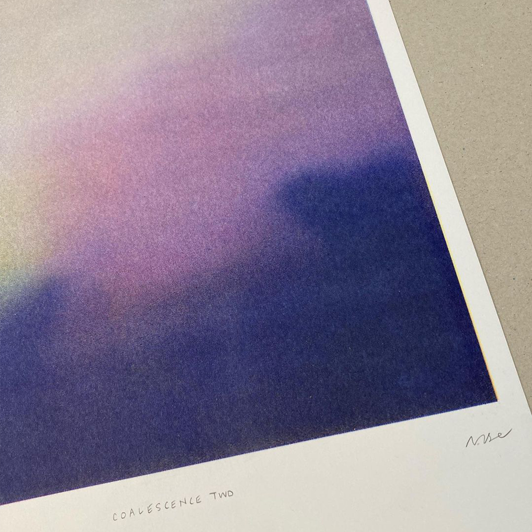 GFSmithpapers's tweet photo. Three colour risograph art print on Munken Design Lynx Smooth Natural White in 240gsm. Printed by Duplikat Press for Nicole Rose Art &amp; Design. https://t.co/wG9Ebn3x1l