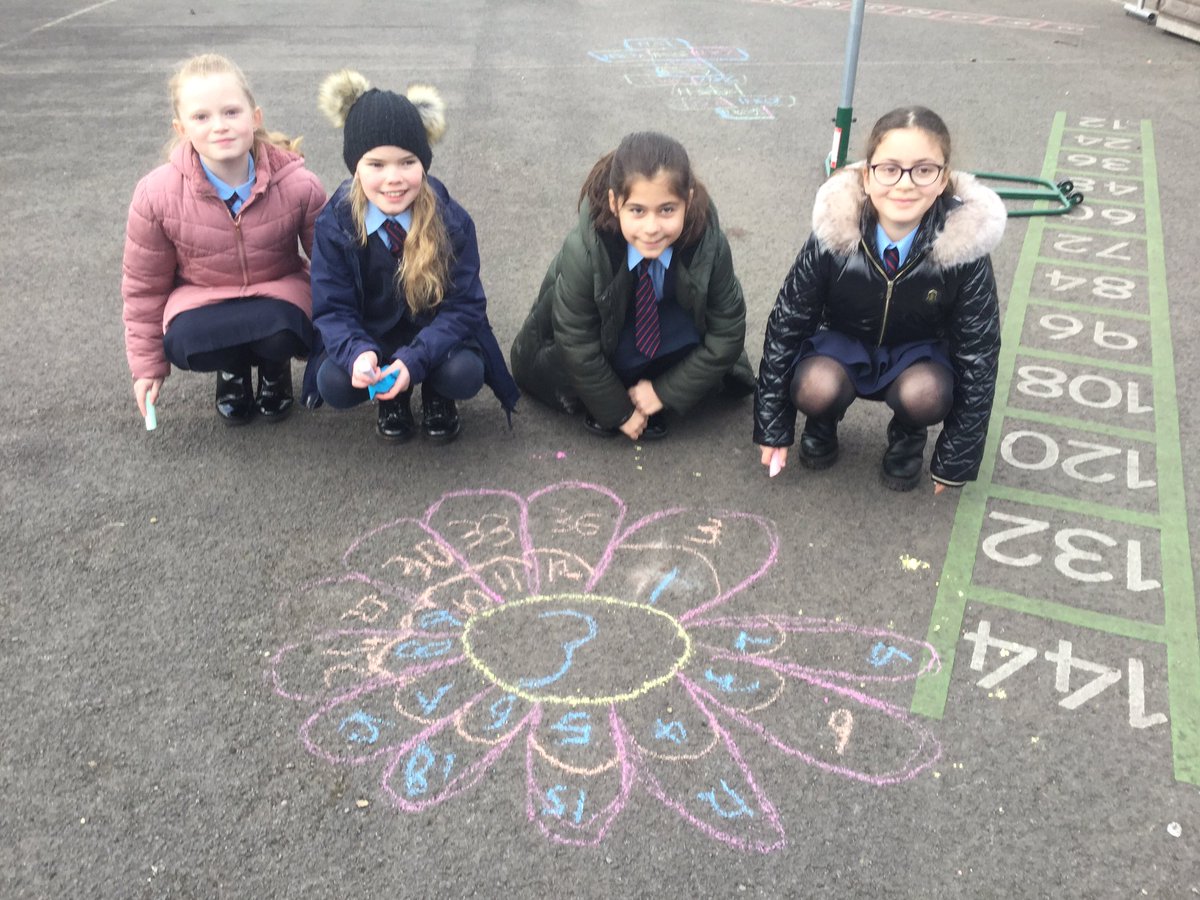 Stbenetsouston's tweet photo. Year 4 have thoroughly enjoyed Maths week! We have practised our times tables in lots of different ways! #numberweek #NumberDay https://t.co/clyEqOrUVv