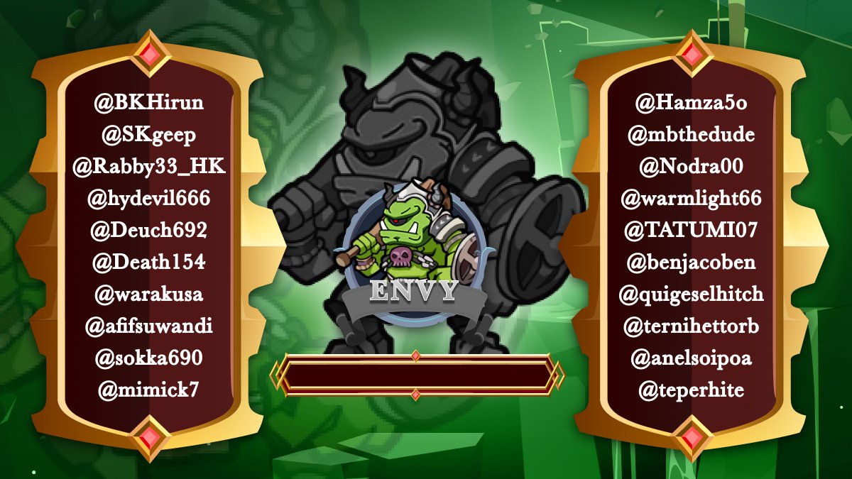 Astral_Fantasy's tweet photo. Congratulations to the most generous of the #FantasyVerse for defeating Envy 🎉

Check for your names in the list of winners here ⬇️

More monsters are still making their way to our #metaverse, help fight them off and WIN more #rewards https://t.co/KGlYJ8xmSi