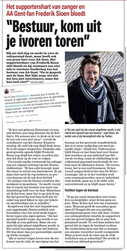 DieuTombe's tweet photo. @KAAGent Gaan we weer een maand wachten voor een statement te maken dat we het vertrouwen hebben in Ivan &amp; Michel?  #SOSgantoise https://t.co/llZuNZu1YX