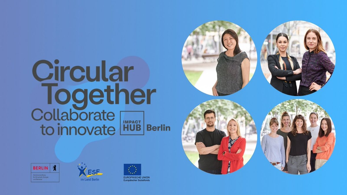 ImpactHubBLN's tweet photo. ⏰ LAST CHANCE to apply for #CircularTogether, our six-month incubator programme for #CircularEconomy impact entrepreneurs.

❗️ The application window closes on Sunday 6th February 2022 at 23:59.

#CollaborateToInnovate

https://t.co/yy2tOviIOv https://t.co/ZTrxbnqAwH