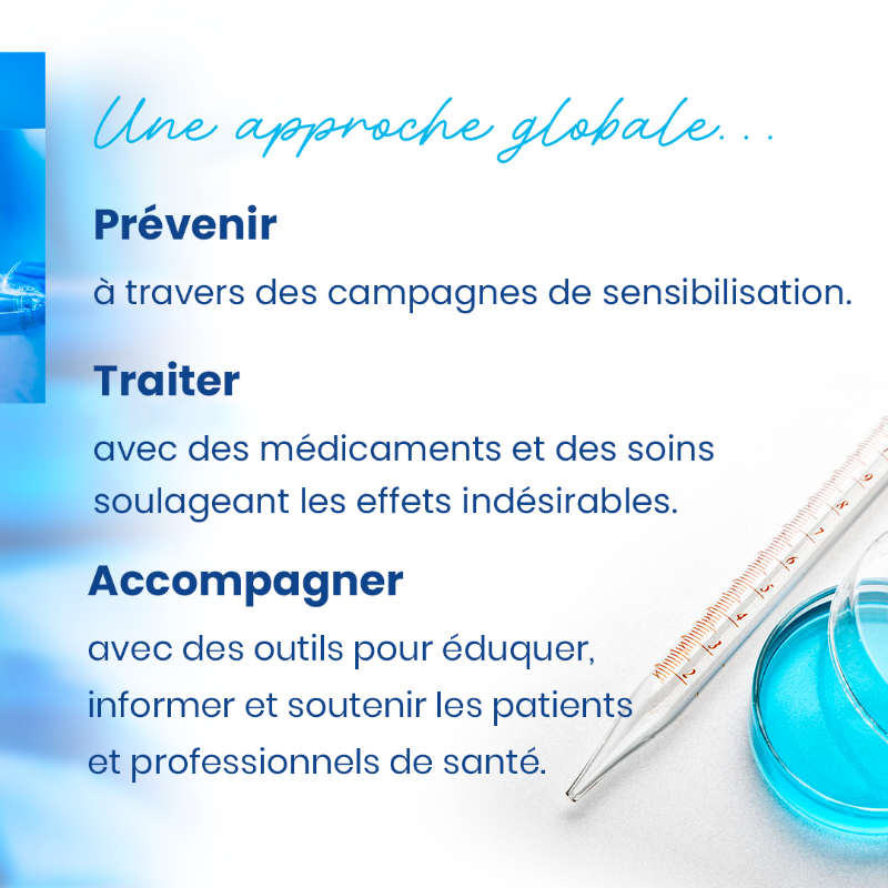 PierreFabre's tweet photo. La recherche contre le #cancer est une de nos priorités : chaque année, ce sont 70M€ qui sont investis pour la R&amp;D en oncologie 🔬#PierreFabre est présent à chaque étape pour prévenir, traiter et accompagner les patients 💙​
👉🏻 https://t.co/jy5klQbwFb
#WordCancerDay