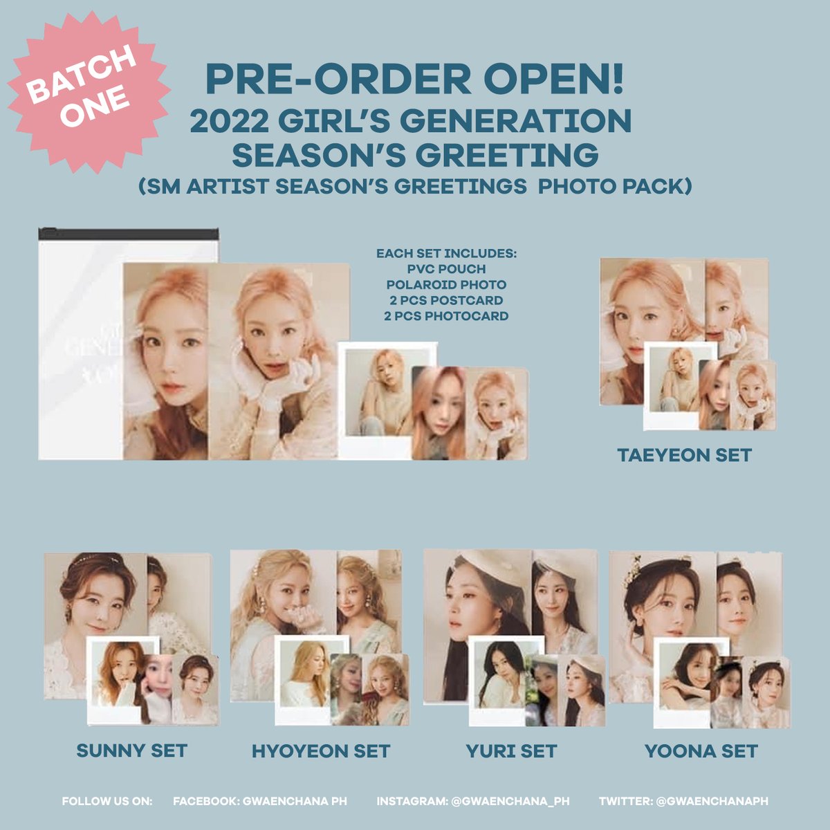 GwaenchanaPh's tweet photo. #GwaenchanaPHGO PHGO
SM ARTIST SEASON'S GREETINGS PHOTO PACK - P800
{Aespa, EXO, GG, NCT Dream, NCT 127, SJ, SHINee, TVXQ, and Way V}

🌟 D.O.O. Feb 10
✨ Order form (check bio)
🏷 ph lfb wts aespa exo girls generation snsd nct dream nct 127 super junior shinee tvxq way v https://t.co/X4RyuCDiWJ