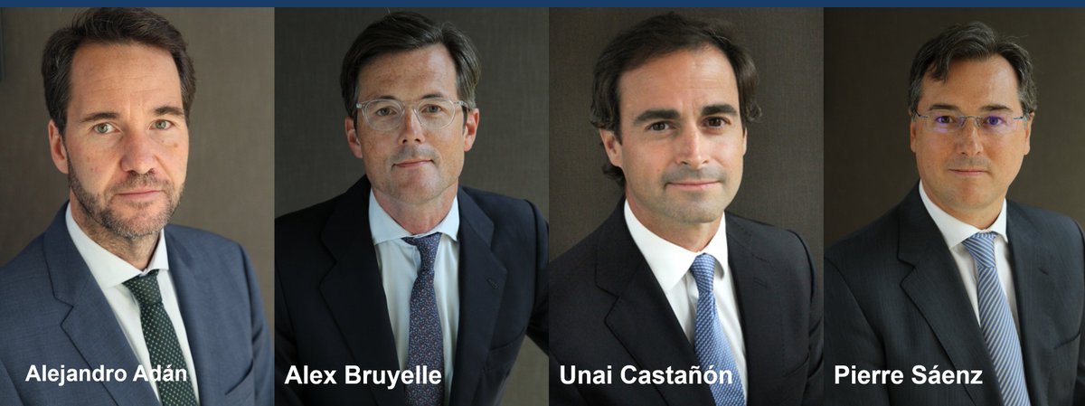 arcanopartners's tweet photo. 👏👏 Orgullosos de nuestro talento interno en #ArcanoPartners 

¡Enhorabuena a Alejandro Adán, Alexandre Bruyelle, Unai Castañon y Pierre Saenz por su reciente promoción a socio! https://t.co/j9Q5MKqI3n