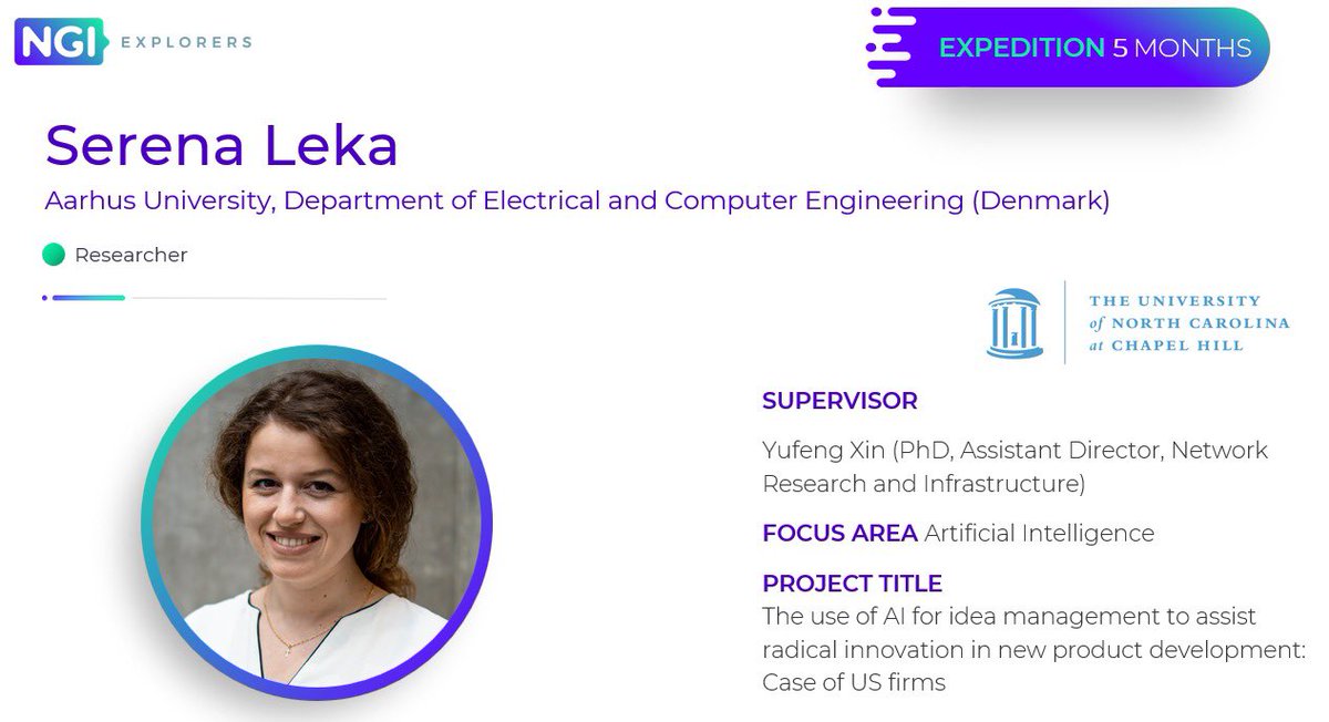 Congratulations to Serena Leka and Luis de la Torre Cubillo for winning the “Best NGI Explorer Impact” award at the NGI Oscar Ceremony 🏅🏅

Amazing results and outstanding projects ! 
Best of luck for the future !! 🍀🍀 
<a href="/NGI4eu/">NGI4eu</a> 

#AI #VR #innovation