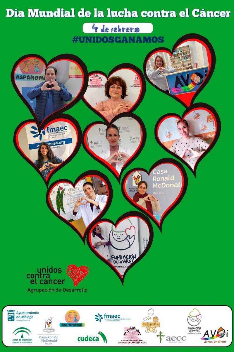El Ayuntamiento y la Agrupación de Desarrollo Unidos contra el Cáncer se suman a la conmemoración del #DíaMundialContraElCáncer hoy viernes 4 de febrero
