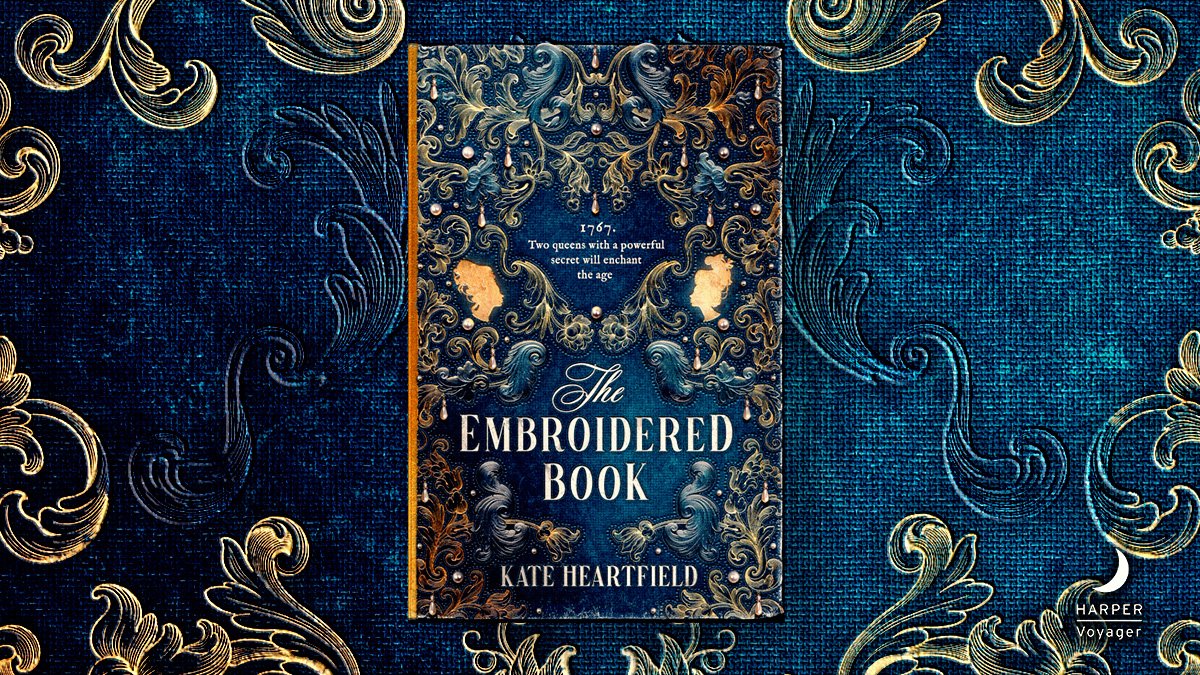 🎁Competition time!🎁

As if Fridays couldn't get any better, we have a proof copy of The Embroidered Book up for grabs! Simply Like, RT this post and follow us to enter 🚀 Ends midnight 6/2/2022 so be quick! UK entries only, usual Ts and Cs apply.  
#Competition #Giveaways