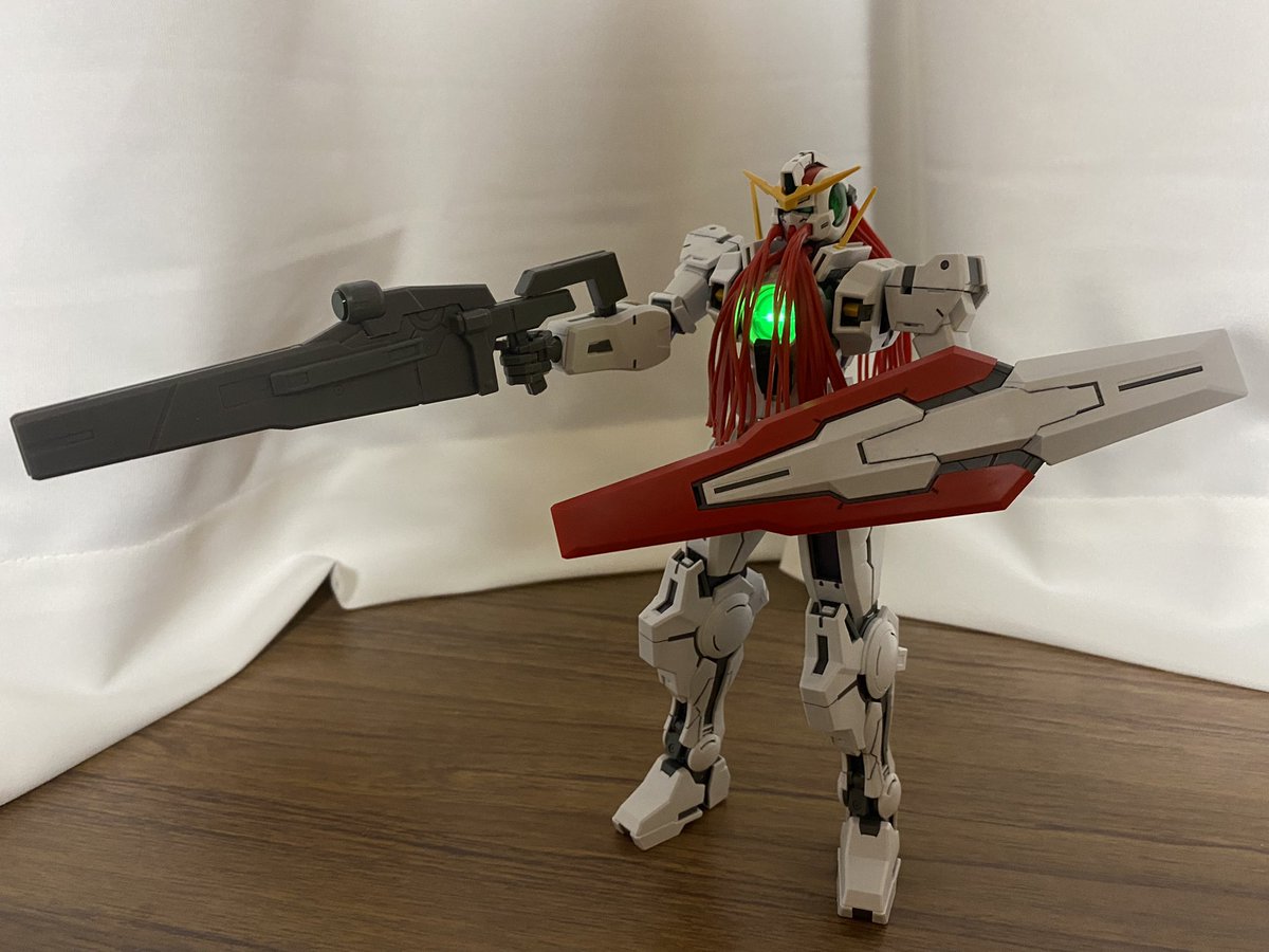 KarumaKamui's tweet photo. ガンダムナドレ完成墨入れだけ
#oo ＃ガンプラ　#ooガンダム https://t.co/hSCQB7OSUM