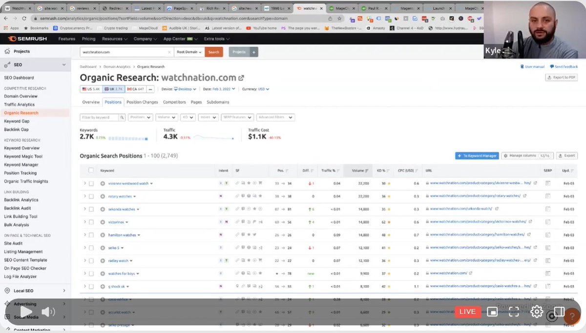 What a wonderful explanation of Foundations of any successful e-commerce store by Kyle Bloor from 
<a href="/Magecloud_net/">MageCloud 🇬🇧🇺🇸🇺🇦🇩🇰</a>

Catch the highlights &amp; Ask your questions in the discussion on the role of keywords at #MMIN22 now!

<a href="/MeetMagentoIN/">Meet Magento India</a>
 
-
#MM22IN #Magento #MeetMagento #ecommerce