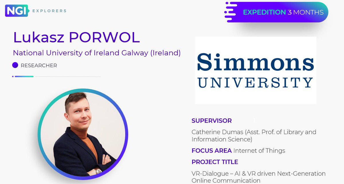 Congratulations to Roberto Medina Bujalance and Luke Porwol for winning the “Brightest EU Explorer” award at the NGI Oscar Ceremony 🏅🏅

Amazing results and outstanding projects ! 
Best of luck for the future !! 🍀🍀 
<a href="/NGI4eu/">NGI4eu</a> 

#AI #VR #innovation